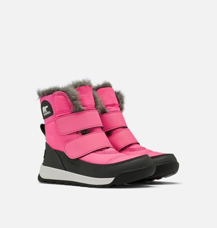 Botas Nieve Sorel Niños - Toddler Whitney™ Ii Strap Rosas/Negras - 01287-SHAQ